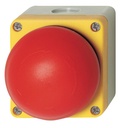 EMERG.STOP button Ø70mm, encl. 1NO+1NC