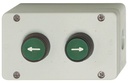 Assembled station 2 units with black plastic bezels