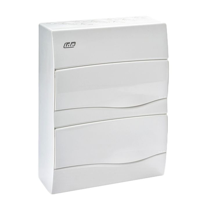opb. kast IP40 Combi volle deur 12 mod. met aardrail