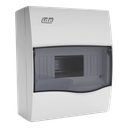 Coffret app. IP40 Combi porte transp 8 mod. + borniers