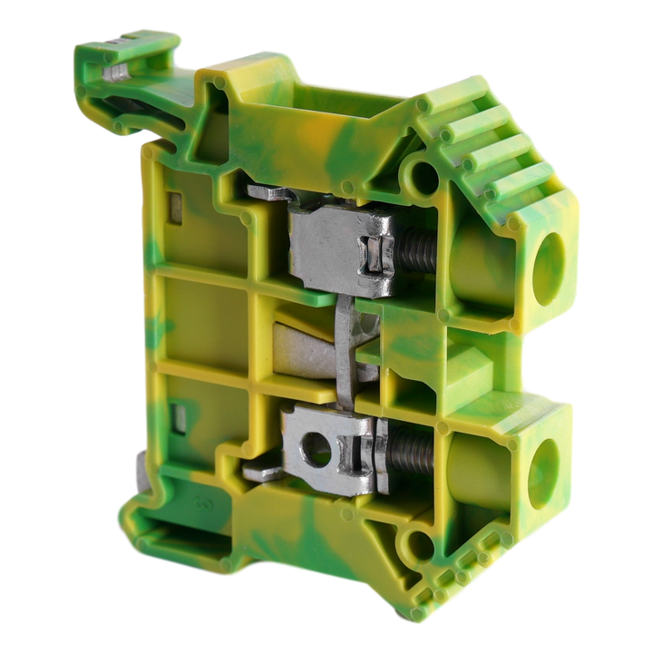 Railklem SSL10/2a geel/groen