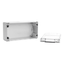 Incl. cover and mounting screws, cover plugs