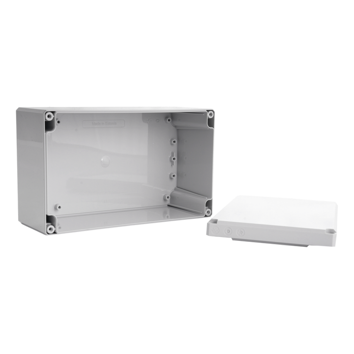 Incl. cover and mounting screws, cover plugs