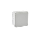 Aftakdoos 84x84x50 zonder ingangen