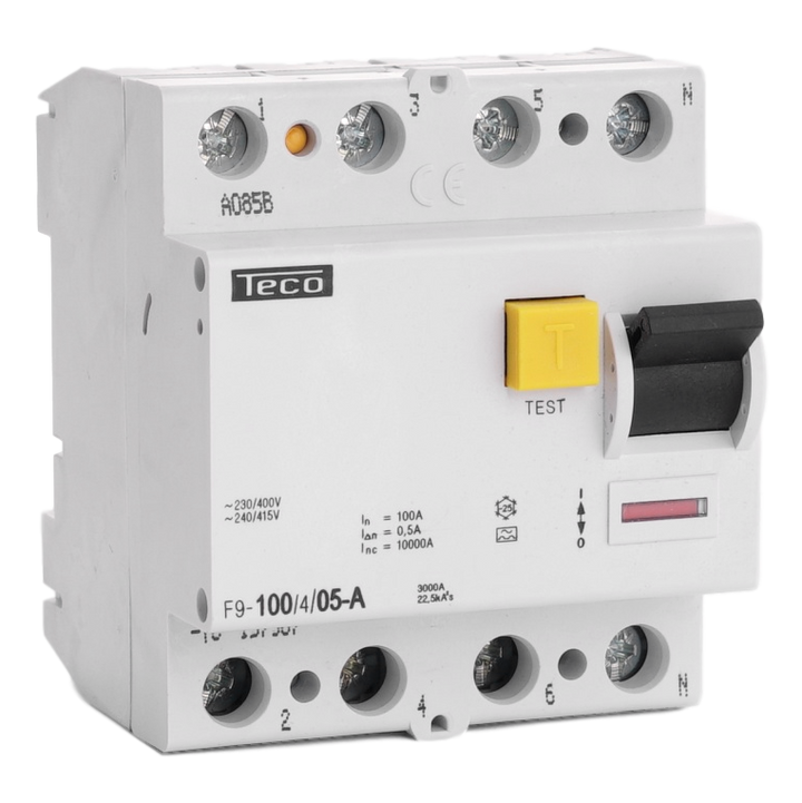 Inter. diff. Teco 4P 100A 500mA Type A