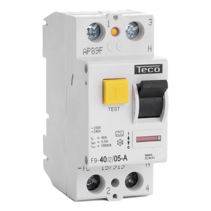 Inter. diff. Teco 2P 40A 500mA Type A