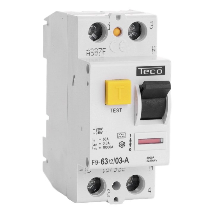Inter. diff. Teco 2P 63A 300mA Type A