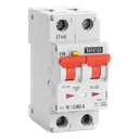RCBO Teco 2p 10A Curve C Type A 30mA