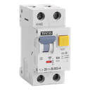 RCBO Teco 1N 20A Curve B Type A 30mA