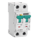 Disj. diff. Teco 2p 6A Courbe C Type A 300mA