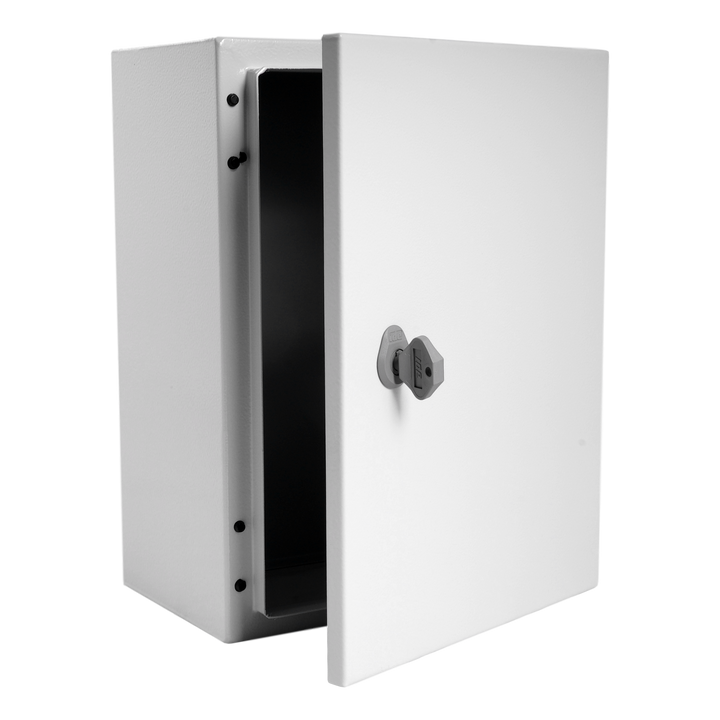 Coffret mural mét. E269-15 Argenta 400x300x200 IP66 + PM RAL7035