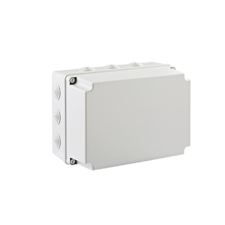 Junction boxes 328x239x188 with cable gland + high cover