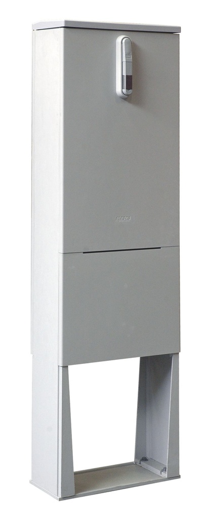 Armoire de trottoir 725x310x207mm porte lisse