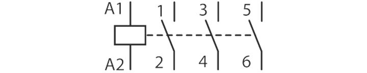 Contactor 45kW 3~400V,220-240V 50/60Hz