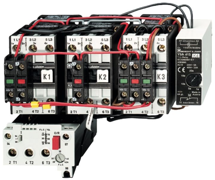 Star-Delta Starter 30kW 3~400V 220-240V 50Hz 240V 60Hz