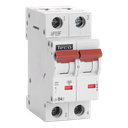 Disjoncteur Teco 2P 4A 10kA Courbe B