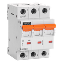 MCB TC 3P 63A 10kA Curve B
