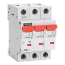 MCB TC 3P 10A 6kA Curve C