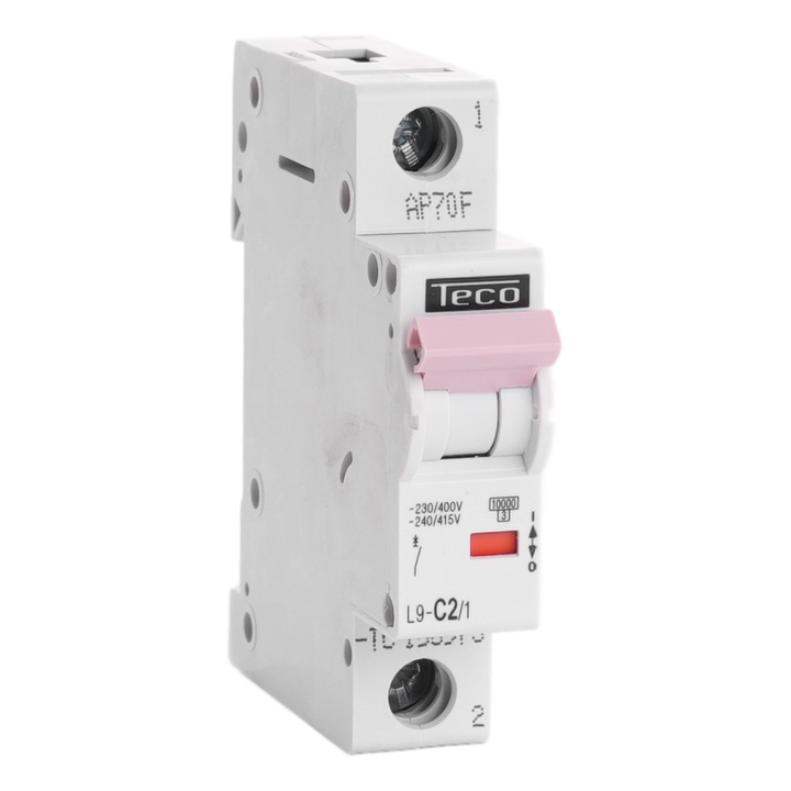 MCB TC 1P 2A 10kA Curve C