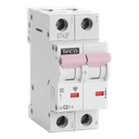 MCB TC 2P 2A 4,5kA Curve C