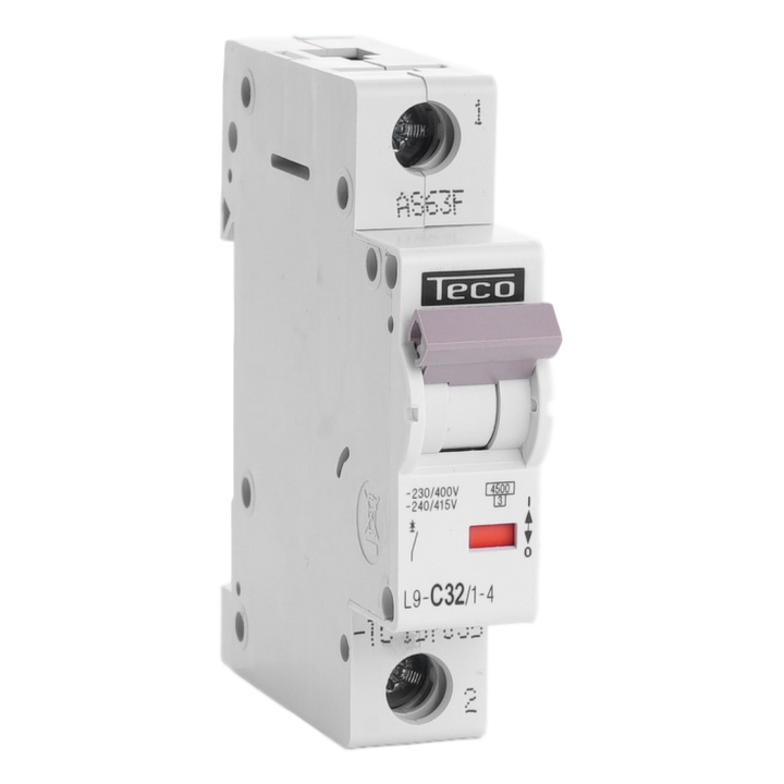 MCB TC 1P 32A 4,5kA Curve C