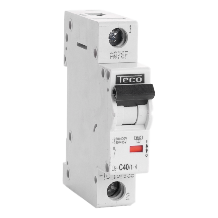 MCB TC 1P 40A 4,5kA Curve C