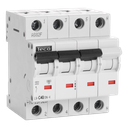 MCB Teco 3N 40A 4,5kA Curve C
