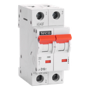 MCB TC 2P 10A 10kA Curve D