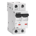 MCB TC 2P 40A 10kA Curve D