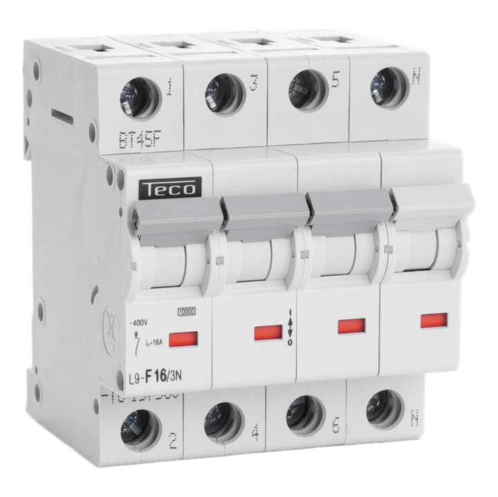 Automaat Teco 3N 16A Curve F NBN C 61142
