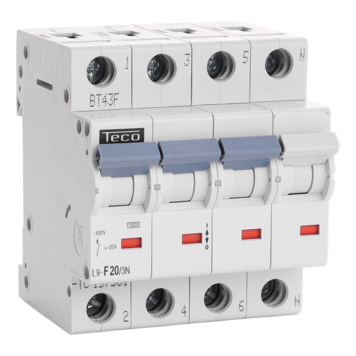 Automaat Teco 3N 20A  Curve F NBN C 61142