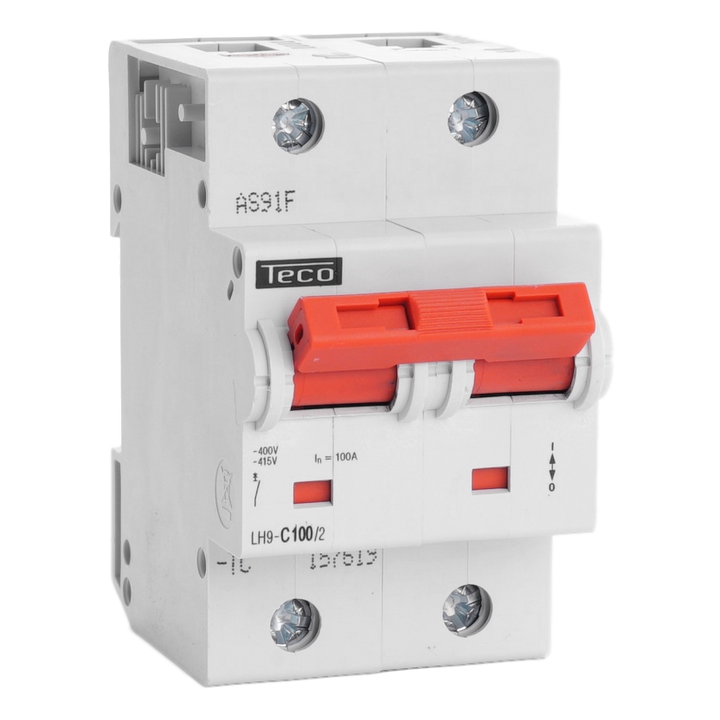 MCB TC Teco 1P 100A 20kA Curve C