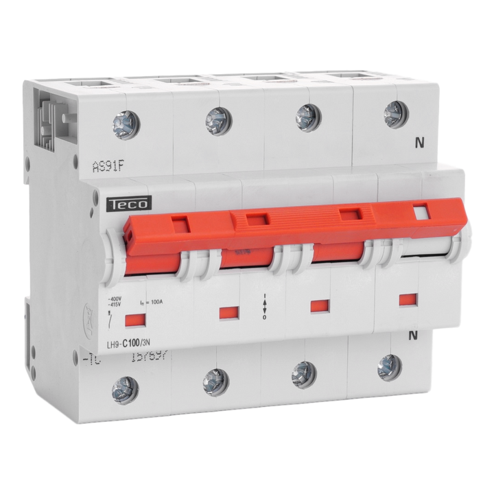 MCB Teco 3N 100A 20kA Curve C