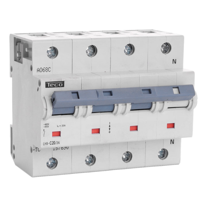 MCB Teco 3N 20A 25kA Curve C