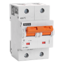 MCB Teco 2P 63A 25kA Curve C