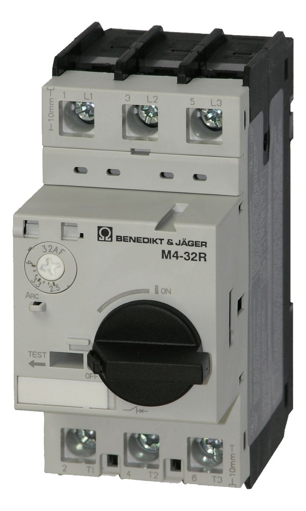 Disjoncteur moteur, plage: 22-32A 50kA