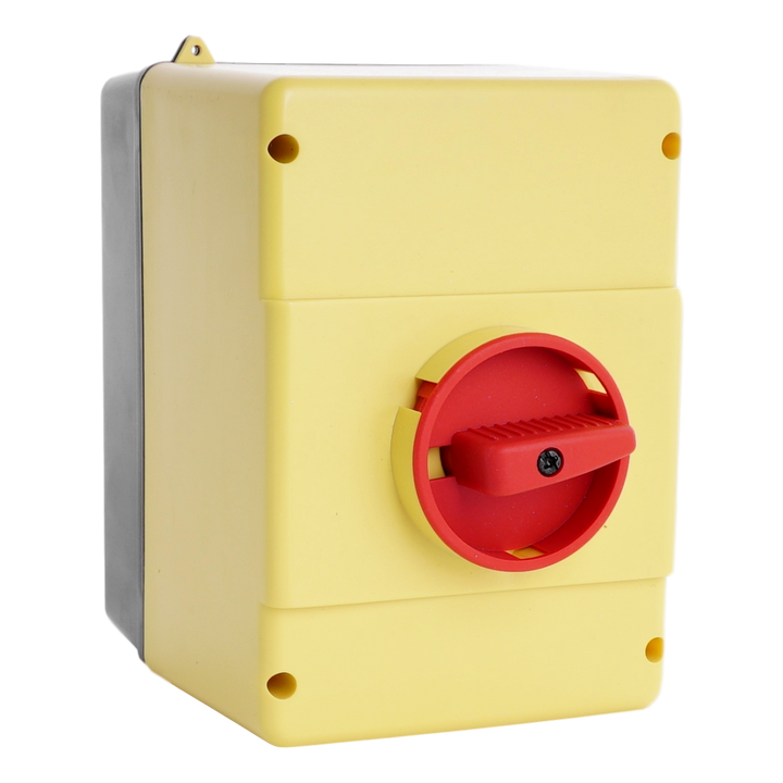 Boîtier apparent rouge/jaune IP65 pour M4 32R