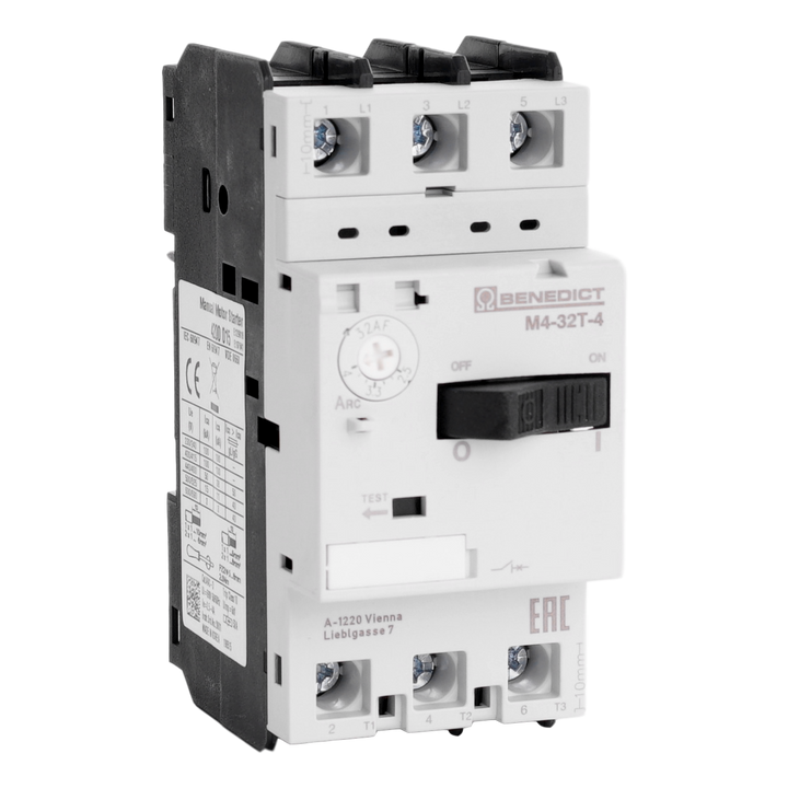 Circuit breaker 2,5-4A 100kA
