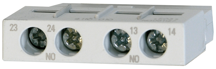 Hulpcontactblock transv. 2no