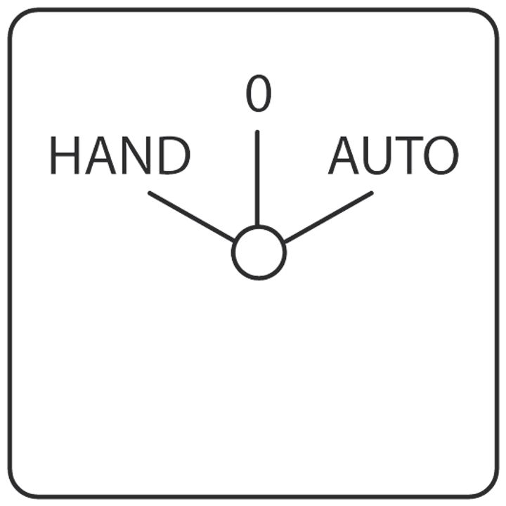 Changeover switch 1-pole