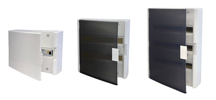 Modulaire kast Conexbox40 2 rijen met ondoorzichtige deur