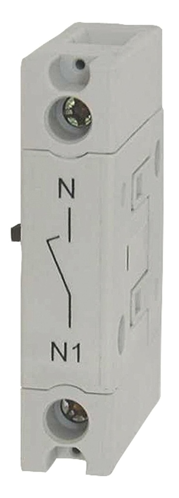 Pôle N additif, fermeture avancée pour LTS63(80) V/SMA/PF