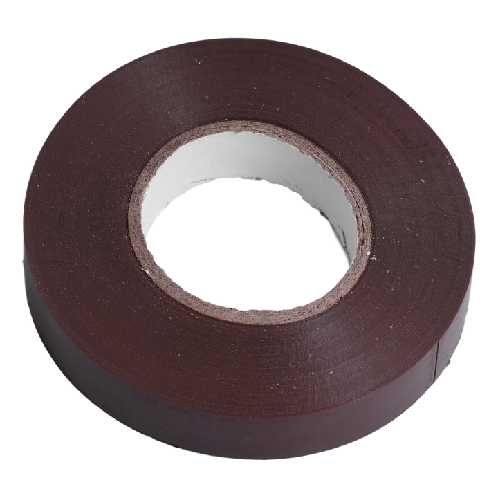 Ruban isolant Autoext. Teco 15mm x 0.18mm x 20m BRUN