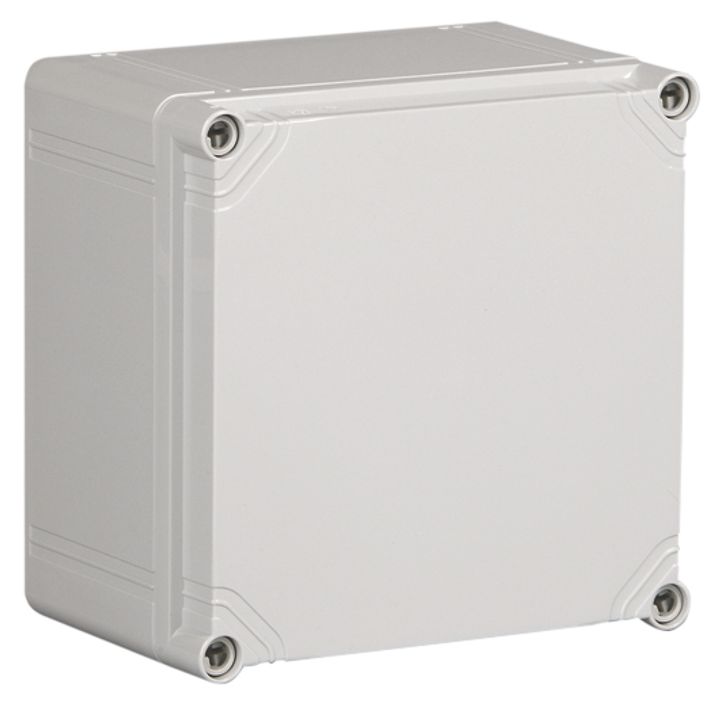 200x200x132 bte O PC couv.g IP66 bord plein