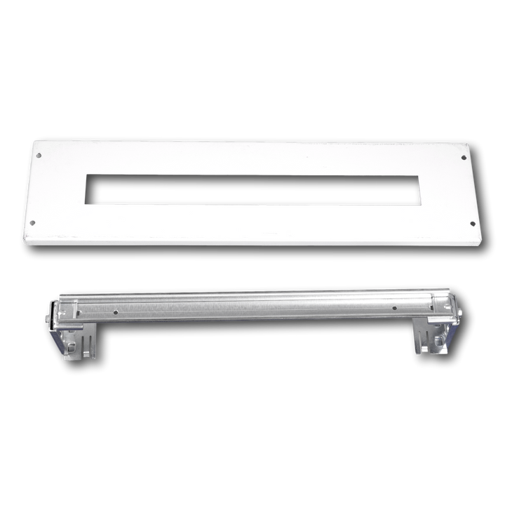 kit rails DIN 168 mod. avec plastrons métal. 150mm