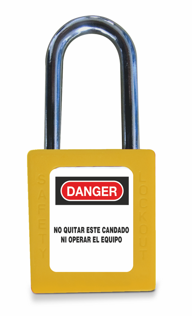 Cadenas de sécurité ABS jaune
