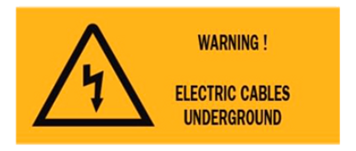 Sign tape EN