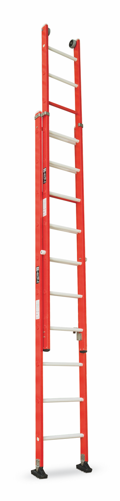 Echelle ext. manuelle, deux montants, 2x10 marches
