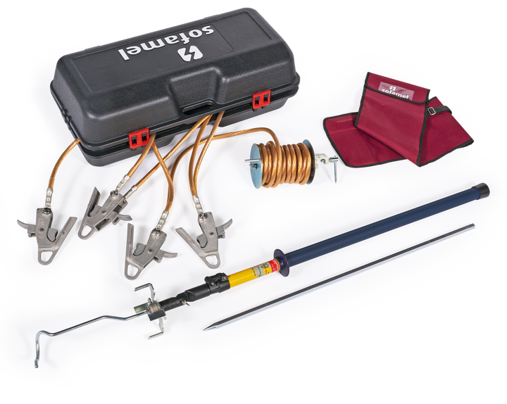 Earthing equipment for MV overhead lines 12KA/1s