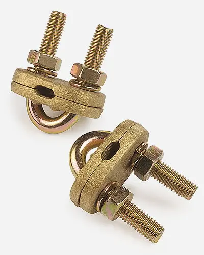 Bride de raccord. pour piquet de terre 5/8" & 3/4"